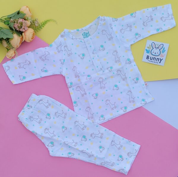 Organic Muslin Cotton Pyjama set