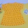 Back button frock for girl baby