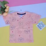 Tango pink cotton t-shirt for babies