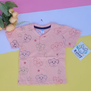 Tango pink cotton t-shirt for babies