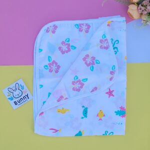 Muslin cotton reversible blanket for babies