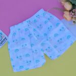 Organic muslin cotton shorts for babies